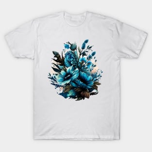 Blue Flowers T-Shirt